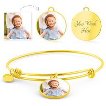 Load image into Gallery viewer, BU Circle Bangle w/ POD MC
