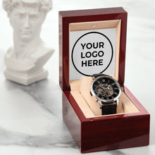 Load image into Gallery viewer, Men&#39;s Openwork Watch + MC
