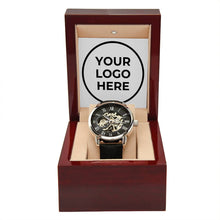 Load image into Gallery viewer, Men&#39;s Openwork Watch + MC
