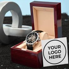 Load image into Gallery viewer, Men&#39;s Openwork Watch + MC
