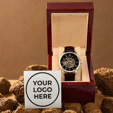 Load image into Gallery viewer, Men&#39;s Openwork Watch + MC
