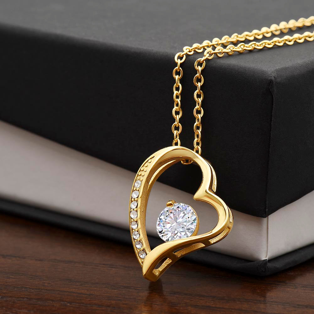 Forever Love Heart Necklace (No MC)