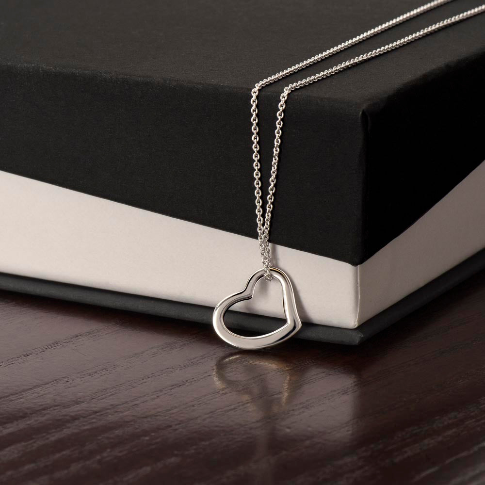 Delicate Heart Necklace (No MC)