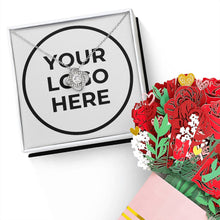 Load image into Gallery viewer, Love Knot Necklace + Flower Bouquet Bundle
