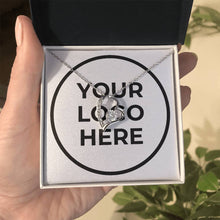 Load image into Gallery viewer, Forever Love Necklace with On Demand Message Card
