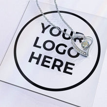 Load image into Gallery viewer, Forever Love Necklace with On Demand Message Card
