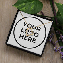 Load image into Gallery viewer, Forever Love Necklace with On Demand Message Card
