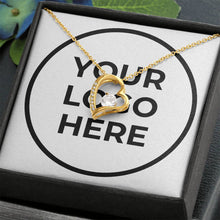 Load image into Gallery viewer, Forever Love Necklace with On Demand Message Card
